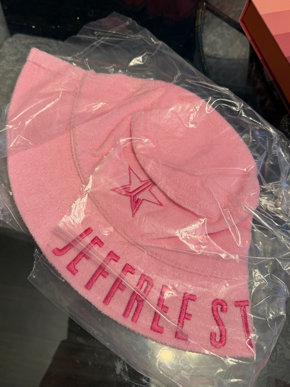 Jeffree Star Cosmetics Pink Bucket Hat • Summer Collection
